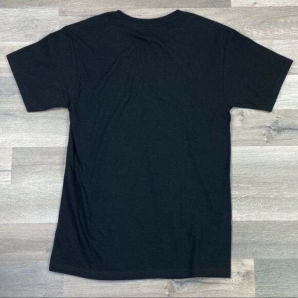 Mad Engine Conference Call Cat Short Sleeve T-shirt Black S NWT - Picture 3 of 6